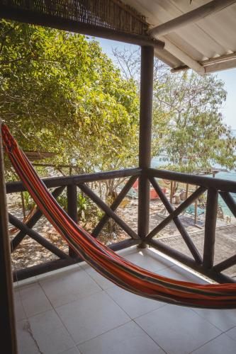 Μπαλκόνι ή βεράντα στο El Hamaquero Hostal EcoNativo