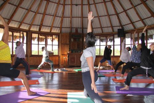 Academia e/ou comodidades em Weekend Yoga Resort Paraíso dos Pândavas