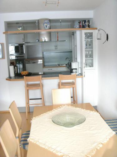 Η κουζίνα ή μικρή κουζίνα στο Haus Melitta