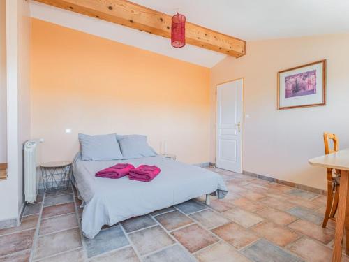 Postel nebo postele na pokoji v ubytování Retreat in Saint Denis