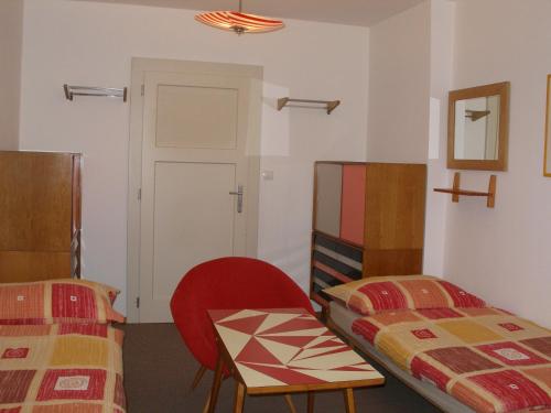 Posteľ alebo postele v izbe v ubytovaní Pecka Penzion