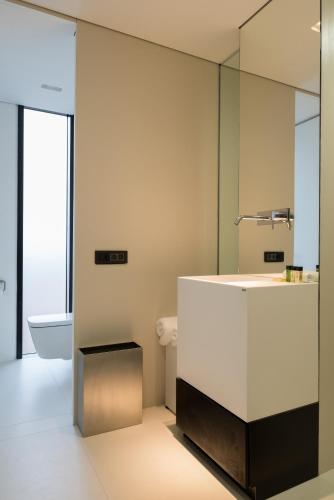 Koupelna v ubytování Hotel Privo