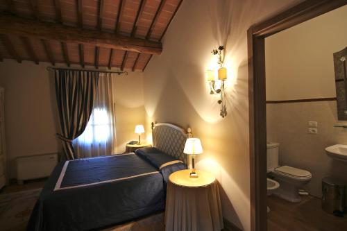 Koupelna v ubytování Hotel Villa Giona