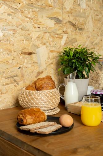 Mad på bed and breakfast-stedet eller i nærheden