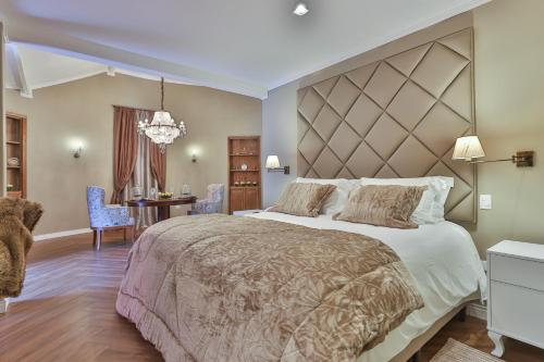 Giường trong phòng chung tại Villa Casato Residenza Boutique
