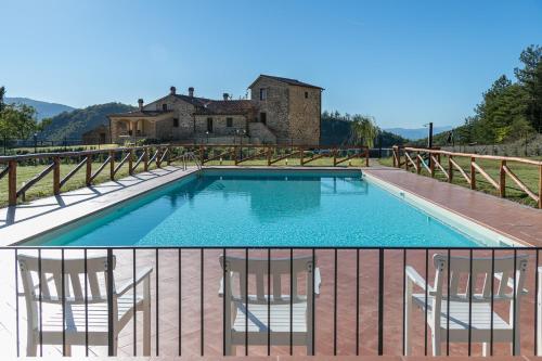 Πισίνα στο ή κοντά στο Borgo Macereto