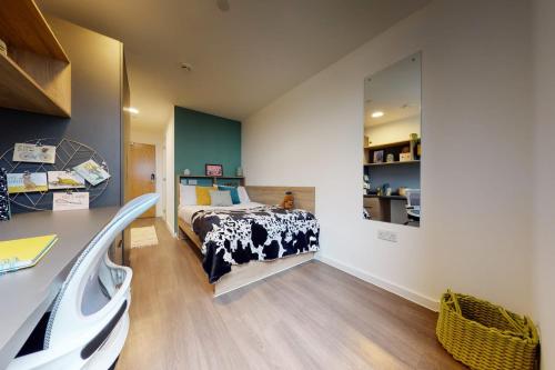 Photo de la galerie de l'établissement For Students Only Private Bedrooms with Shared Kitchen, Studios and Apartments at Canvas Walthamstow in London, à Londres