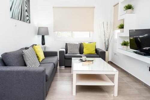 Zona d'estar a Protaras View Villas