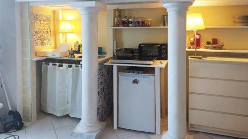 Kuchyň nebo kuchyňský kout v ubytování ''Marius's House''