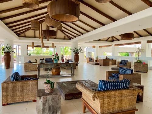 Χώρος καθιστικού στο Búzios Beach Resort by WAM Experience