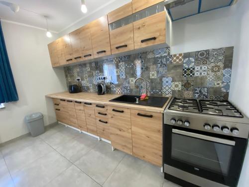 Кухня или мини-кухня в Hotelik Nad Zalewem 10 km od Legnicy
