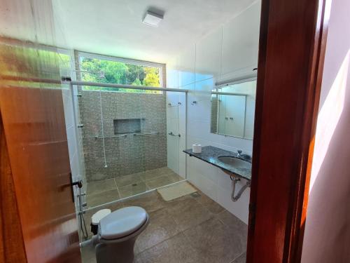 Bathroom sa Vila Itanhaém