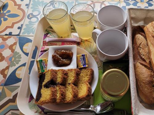 Jídlo v bed and breakfast nebo okolí