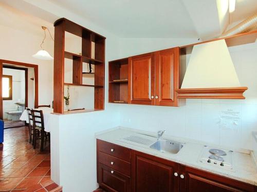 Η κουζίνα ή μικρή κουζίνα στο Apartment in Palazzuolo sul Senio