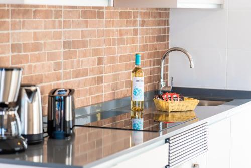 Dapur atau dapur kecil di Haciendas Village Tenerife