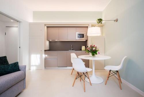Köök või kööginurk majutusasutuses Santa Chiara Suite