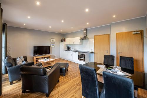 Η κουζίνα ή μικρή κουζίνα στο Hotel Gerwing-Wulf