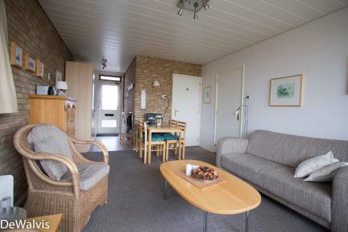 Et opholdsområde på Appartement Walvis nr. 12B