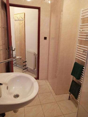 Ванная комната в Apartmány Božka