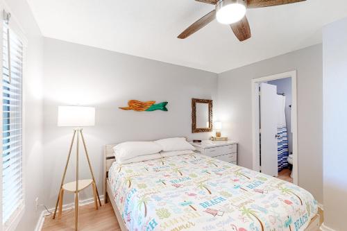 Postel nebo postele na pokoji v ubytování Surf & Sound
