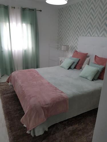 Cama o camas de una habitación en Apartamento Alagoinha