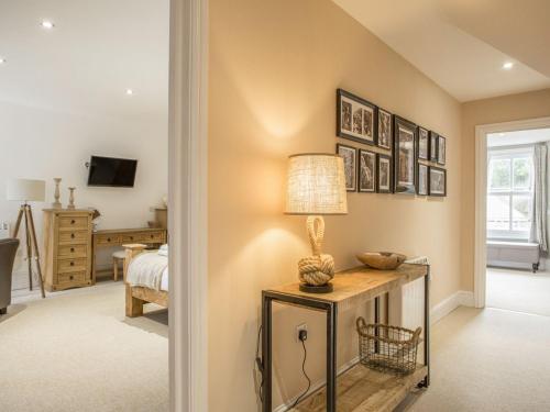 Ένα ή περισσότερα κρεβάτια σε δωμάτιο στο The Penthouse Lynmouth Bay
