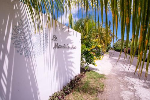 Vườn quanh Le Mandala Moris Guesthouse Pointe aux Canonniers