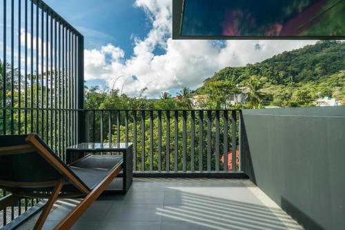 Pemandangan gunung umum atau pemandangan gunung yang diambil dari aparthotel ini