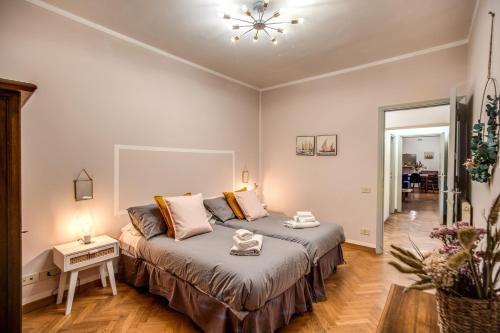 Vuode tai vuoteita majoituspaikassa Casa Monserrato 2 bedrooms - Campo de' Fiori