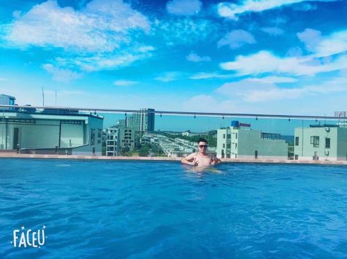 Πισίνα στο ή κοντά στο Bamboo Hotel