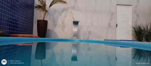a close up of a swimming pool at Blue Hostel in Natal