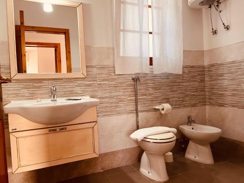 Kylpyhuone majoituspaikassa Casa Nonno Giovanni