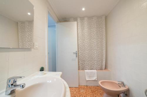 Koupelna v ubytování Apartamento Albelda Plaza