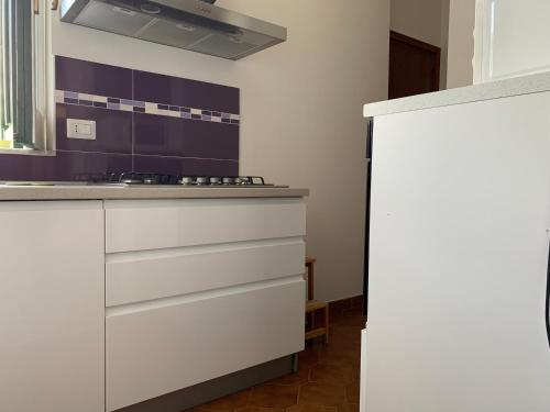 Dapur atau dapur kecil di La porta delle Eolie