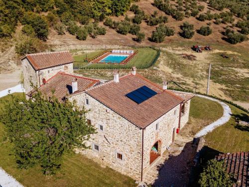 Letecký snímek ubytování Belvilla by OYO Borgo Macereto