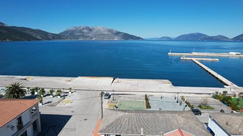 a view of a large body of water at SAMI BEACHVIEW in Sami