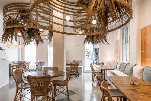 Χώρος καθιστικού στο Alzocaire Hostal Boutique