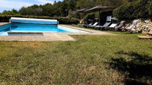 Πισίνα στο ή κοντά στο Celle di lecchi nel Chianti