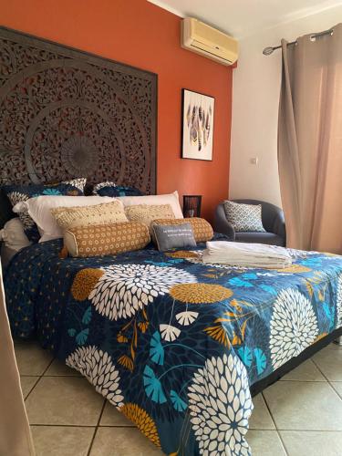 Postel nebo postele na pokoji v ubytování Villa Sea View
