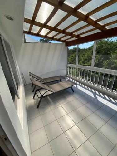 Balkón nebo terasa v ubytování Casa los Titos