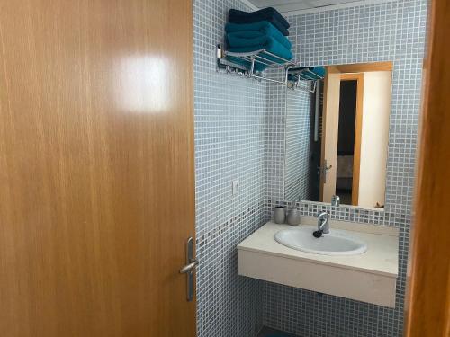 Koupelna v ubytování Apartamento Alcotan
