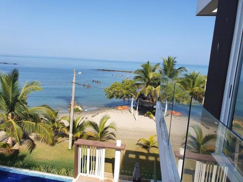 Üldine merevaade või majutusasutusest Costa Serena Casa 3 pildistatud vaade