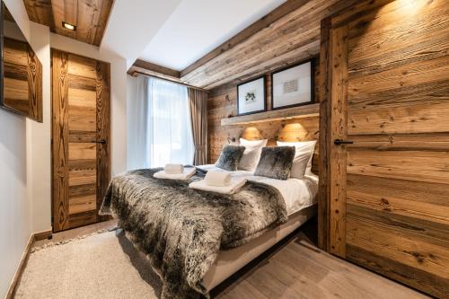 Vail Lodge by Alpine Resortsにあるベッド