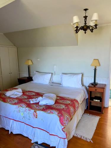 Кровать или кровати в номере Unique Lodge