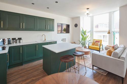 Kuchyň nebo kuchyňský kout v ubytování Host & Stay - Abbey Nook