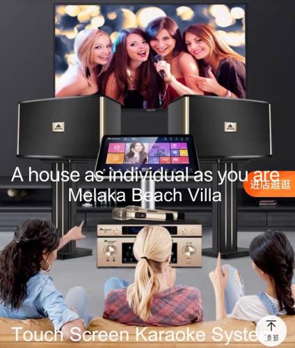 a poster for a television show with a group of women at MELAKA BEACH VILLA ( B TYPE ) in Melaka