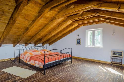 Postel nebo postele na pokoji v ubytování Vacation House Bosa