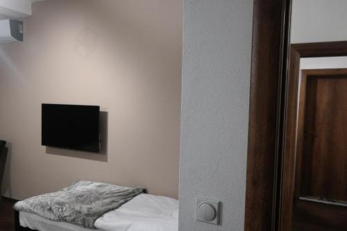 Postel nebo postele na pokoji v ubytování Villa FAMILY