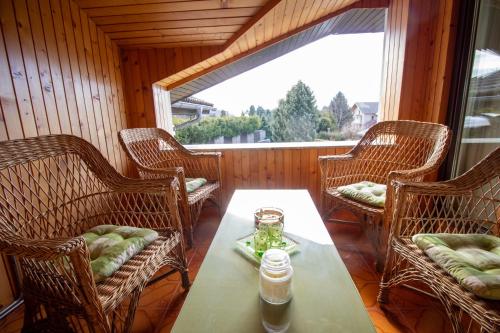 Posezení v ubytování Garden Apartments Janša