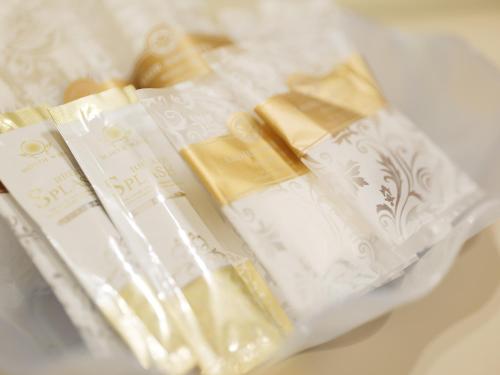 a close up of a package of gold products at Fun3 -Adult Only- in Yokohama